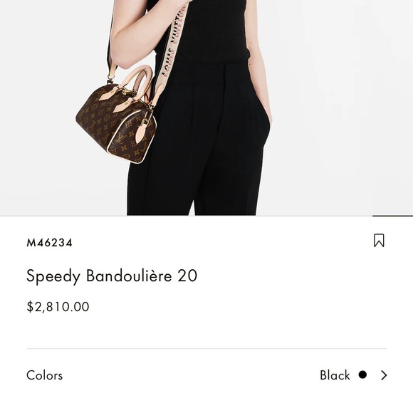 LOUIS VUTTON Speedy Bandoulière 20 (Speedy 20) - Picture 2 of 6